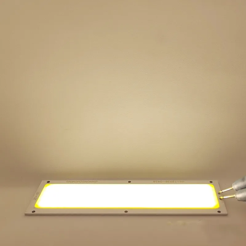 120x36mm COB LED Panel Light DC12V 20W High Bright LED Chip Warm Cold White Red Green Blue Light Source for Truck Lamp DIY