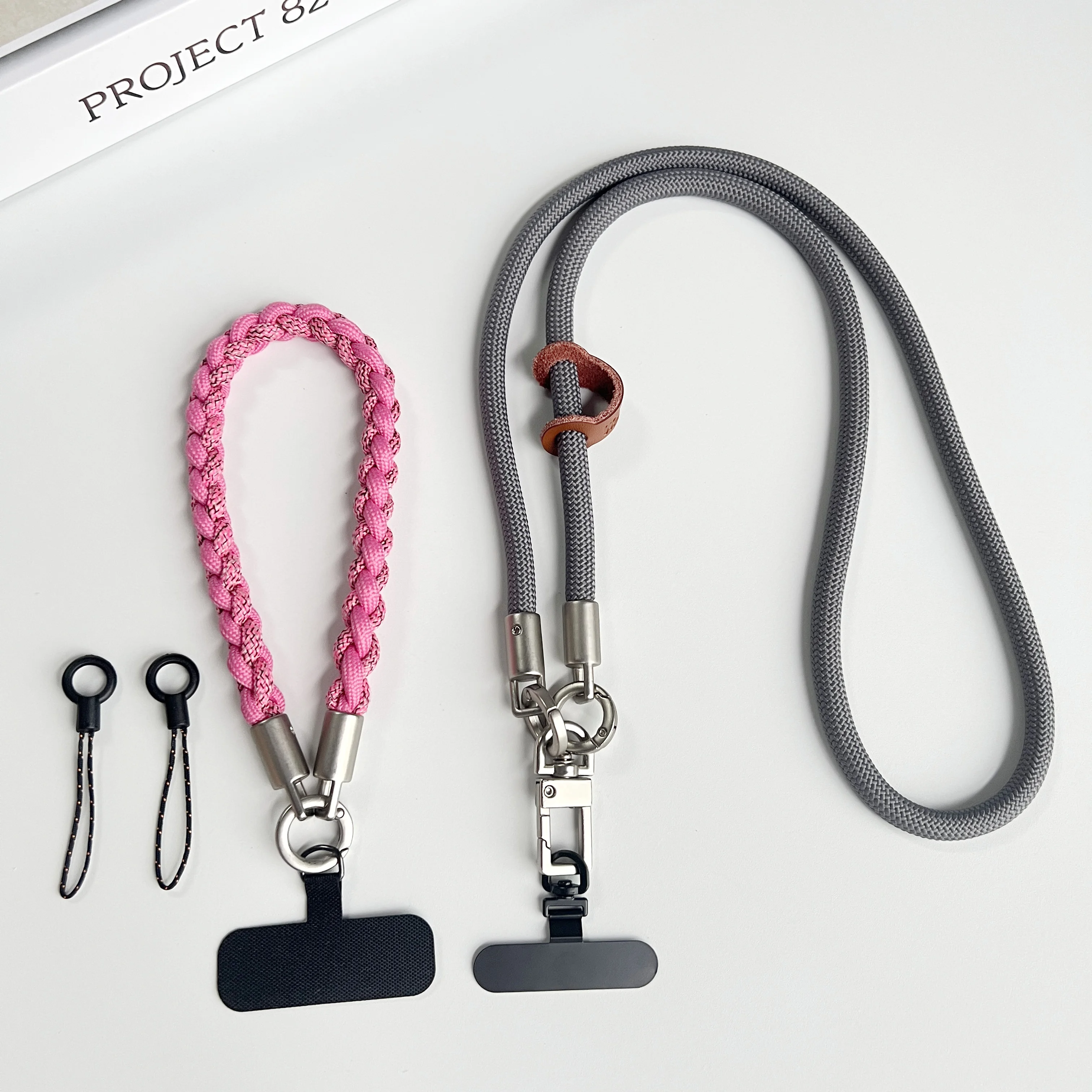 

DIYThree-in-one Multi-Functional Mobile Phone Lanyard, One Rope For Multiple Uses, Crossbody Strap, Neck Lanyard, Arm Short Rope