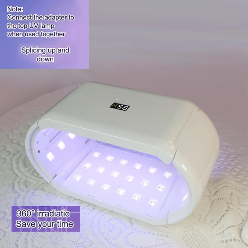 High Intensity 96W UV Lamp for Efficient Resin Curing Professional Nail Light with Time Control Multifunctional LED Lamp