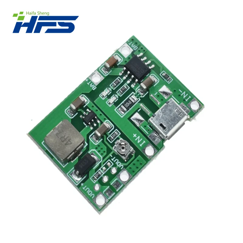 Lithium-Li-Ion 3,7 4,2 V V Batterie ladegerät Board DC-DC Step-Up-Boost-Modul tp4056 DIY Kit Teile