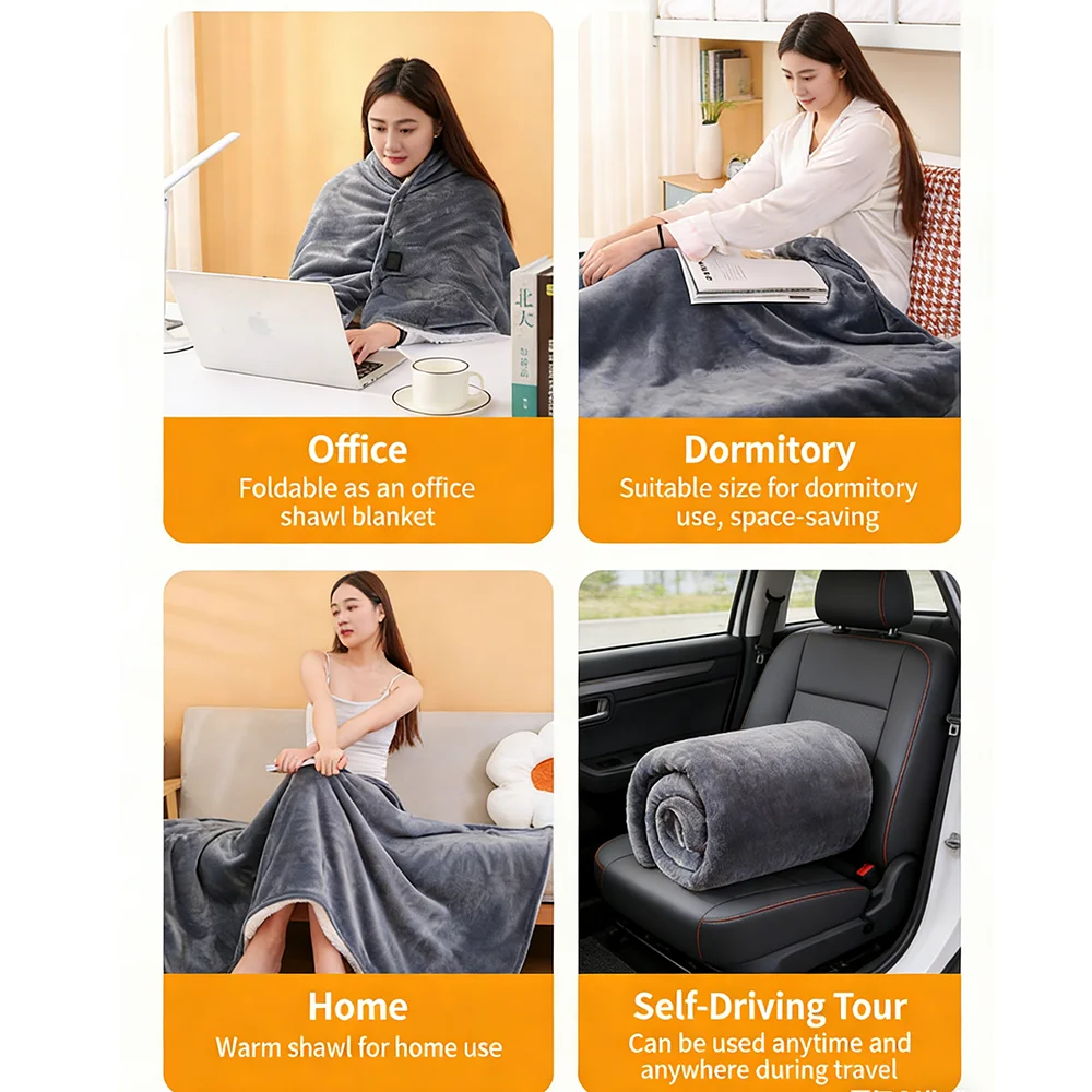 Cobertor Elétrico USB Aquecido - Outdoor Hunting Blanket avaliação e preço