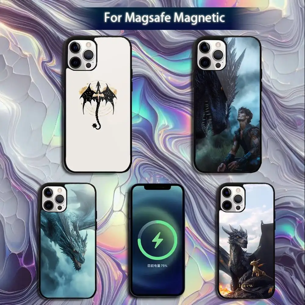 

F-Fourth Wing Phone Case For iPhone 16e,16,15,14,13,12,11,Plus,Pro,Max,Mini Magsafe Magnetic Wireless Charging
