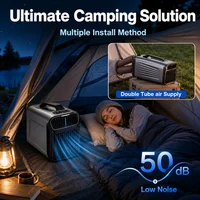 Climatiseur portable IOG‑1 5200 BTU, unité de climatisation solaire, climatiseur 220 V pour camping-car 4