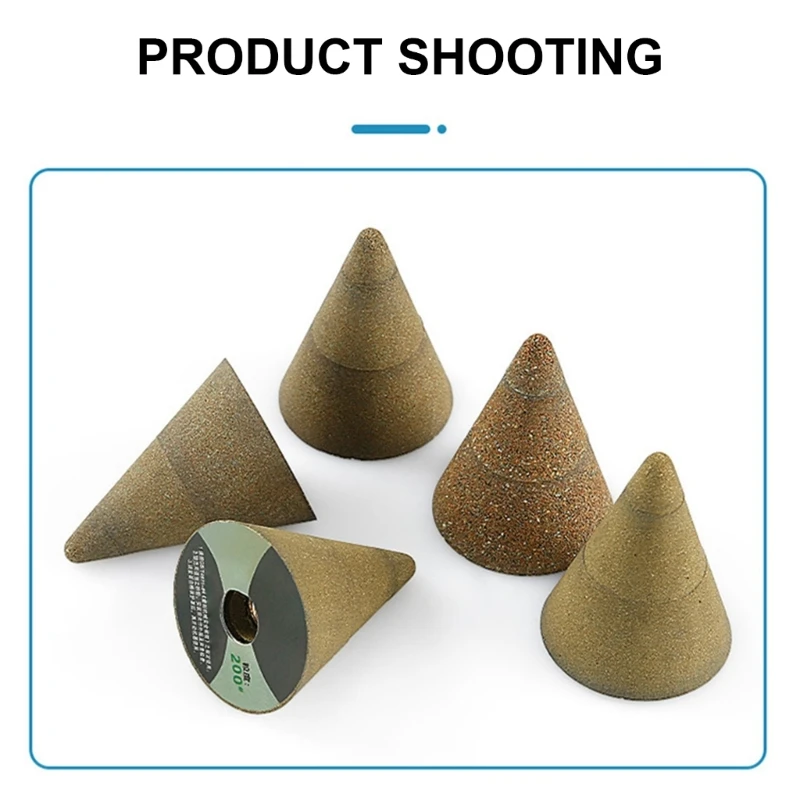3Pcs 50 100 200 Grit Polishing Thread Grinding Wheel Drill Bit Sharpening Dropshipping
