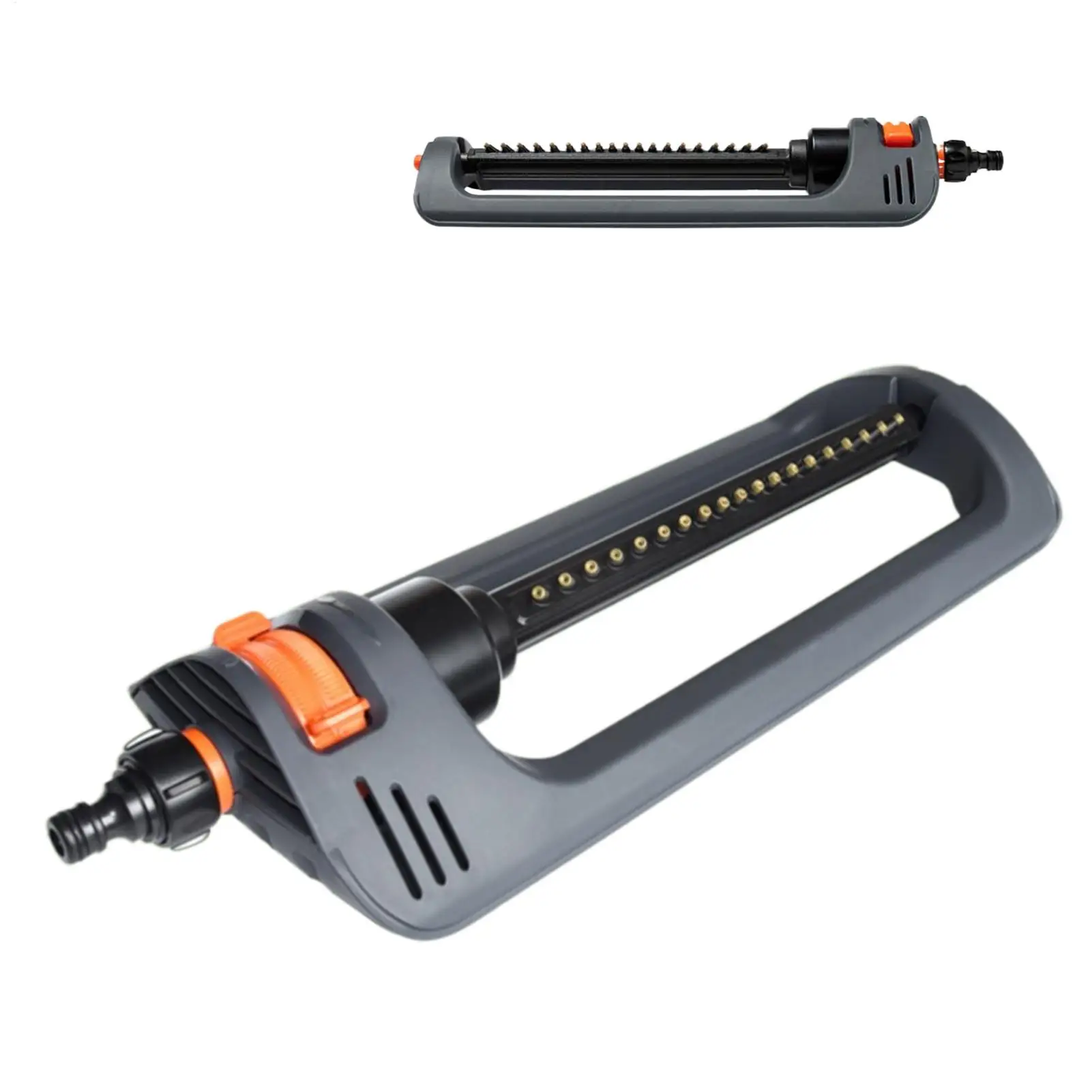 19 Hole Nozzles Oscillating Sprinkler 4 Modes Wide Coverage Swing Irrigation Sprinkler Weighted Base Automatic
