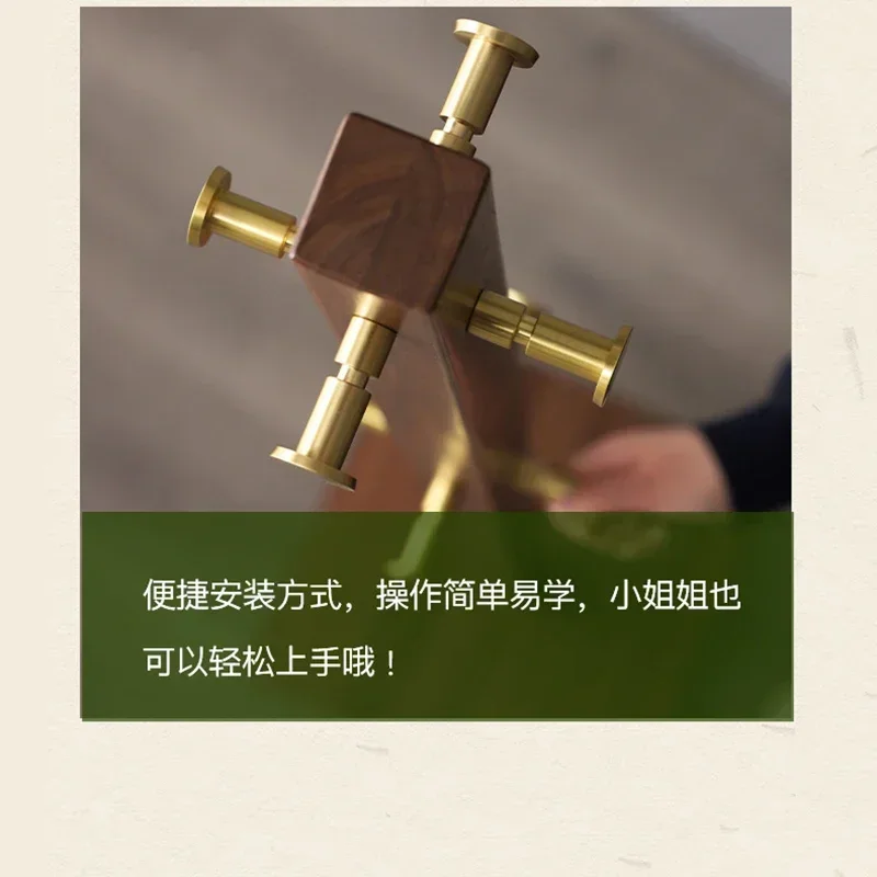 الحديثة الدائمة الشماعات معطف رفوف الطابق غرفة نوم مدخل قاعة معطف رفوف الرف تصميم بسيط أثاث المنزل Perchero LXRC #4