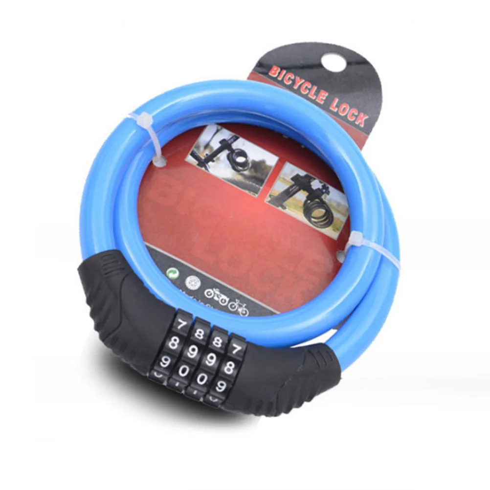 

4 Steel Chain Lock Heavy Duty Password Combination Keyless Bike Lock Suitable for Bicycle Motorcycle Scooter