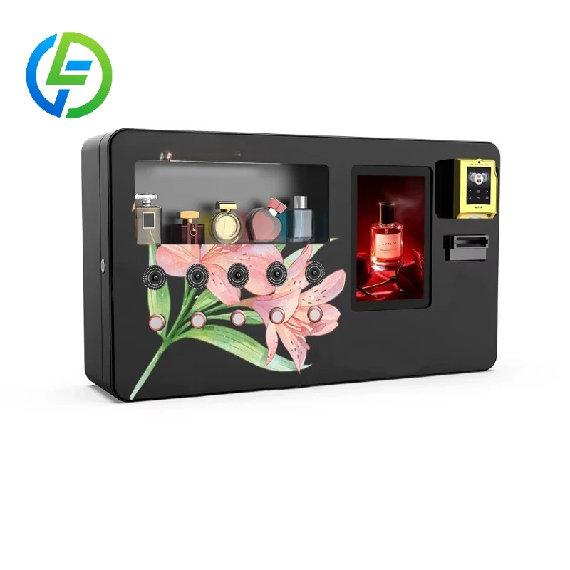 Deposit 24/7 Unmanned Self-service Table/Desk Wall-Mounted Perfume Vending Machine 10.1
