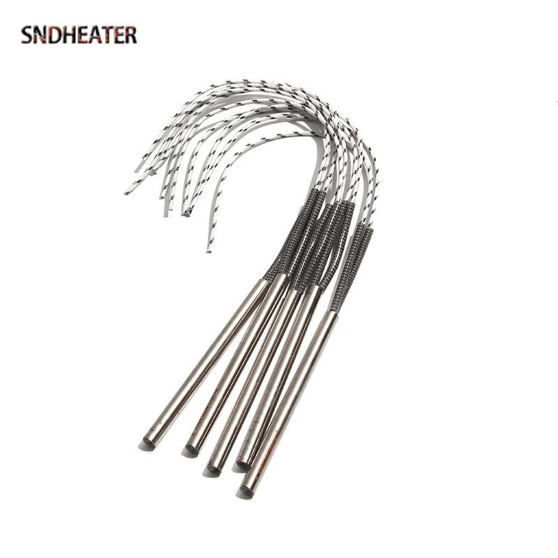 SNDHEATER 16 مللي متر ضياء 120/125/128/130 مللي متر خرطوشة كهربائية قضيب تسخين 110 فولت/220 فولت/380 فولت 780 واط/800 واط/830 واط/850 واط/880 واط لآلة القطع