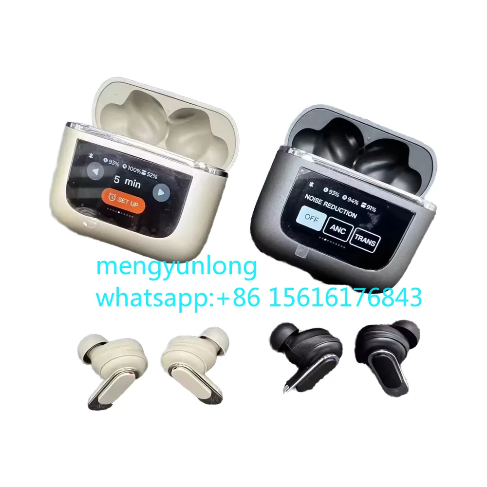 

2024 Trending V8 TWS Wireless Earbuds LCD Touch Screen Earphones with Noise Cancelling Sport Headset Waterproof Function