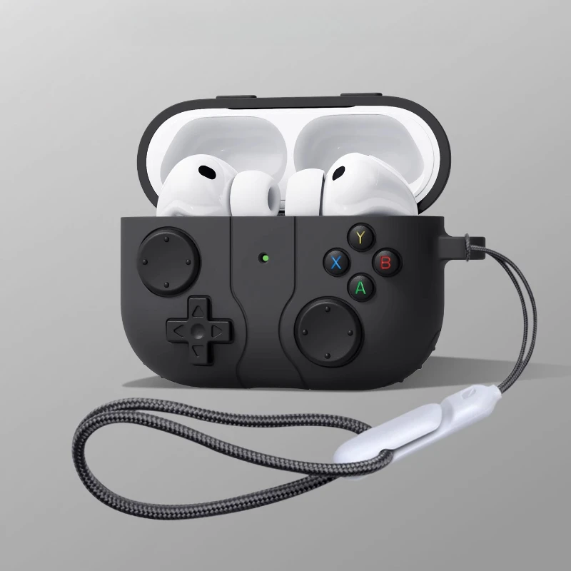 حافظة لطيفة لسماعات AirPods Pro 3 2025 حافظة سماعات من السيليكون السائل لهاتف apple ai pods pro 3 غطاء مقاوم للصدمات ﻿