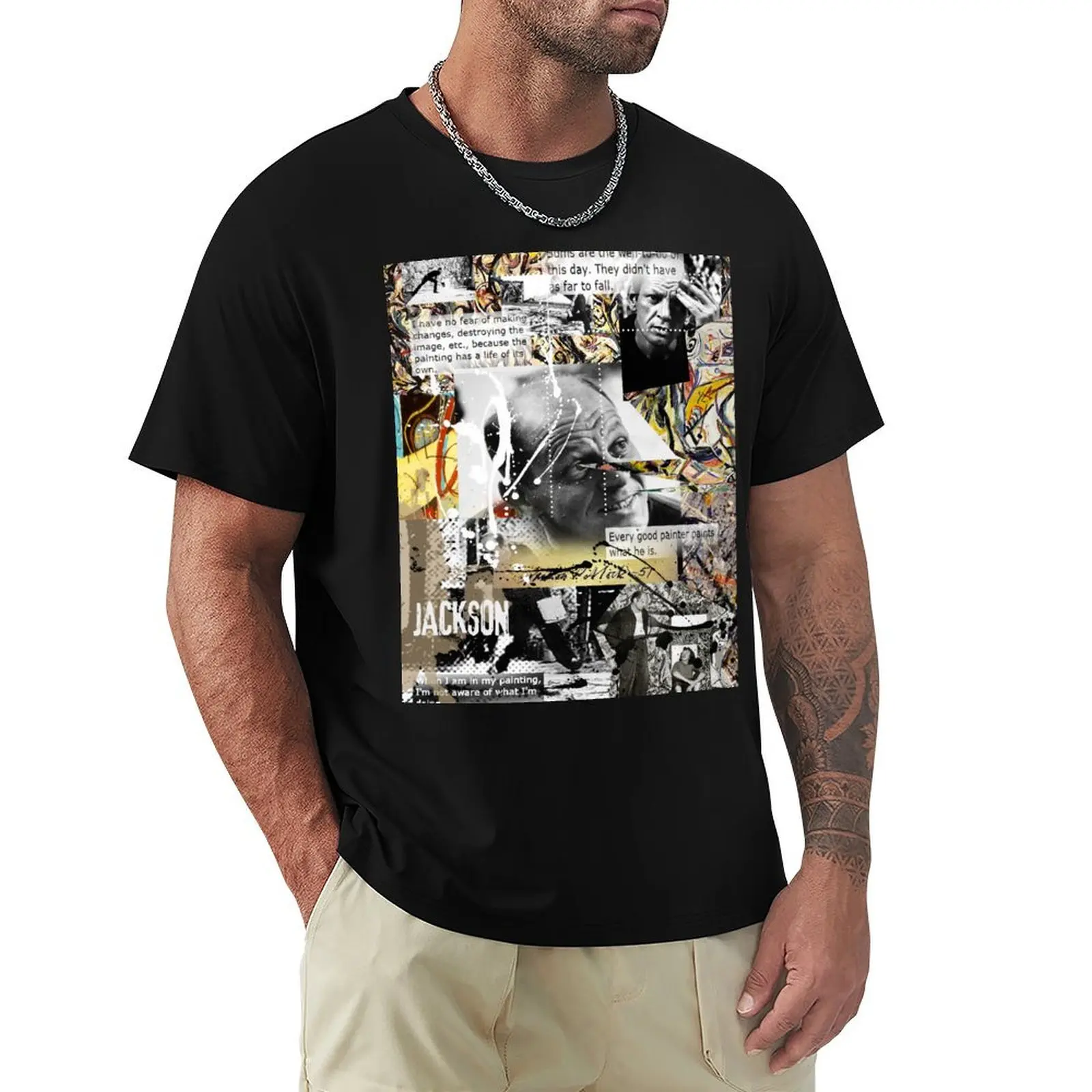 

pollock T-Shirt Big Size Daily Wear T-Shirt