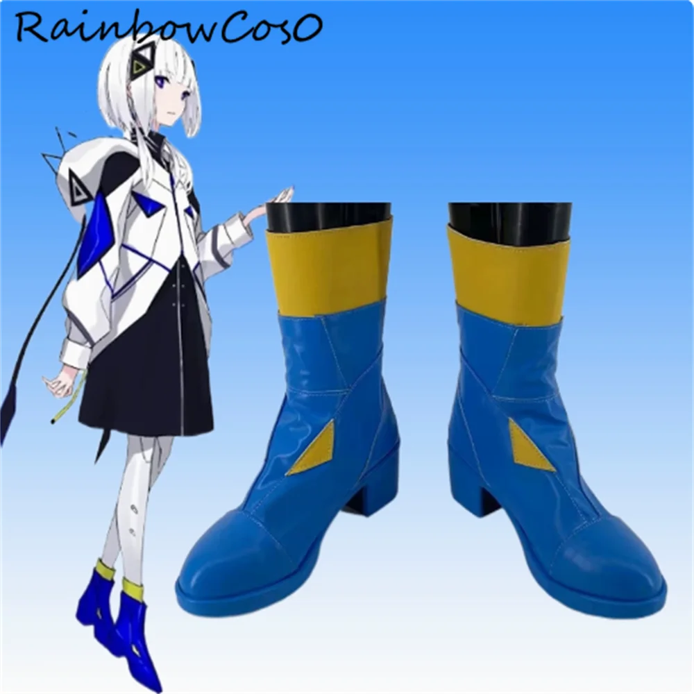 KAFU cevio virtuel YouTuber VTuber Cosplay chaussures bottes jeu Anime Halloween RainbowCos0 W4500