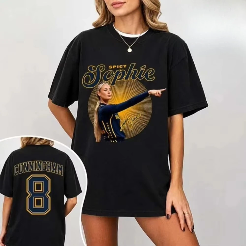 2026 Sophie Cunningham Signed Basketball Jersey - Loose Fit, Fashionable Pure Cotton Unisex Streetwear Shirt for  Adults Kids