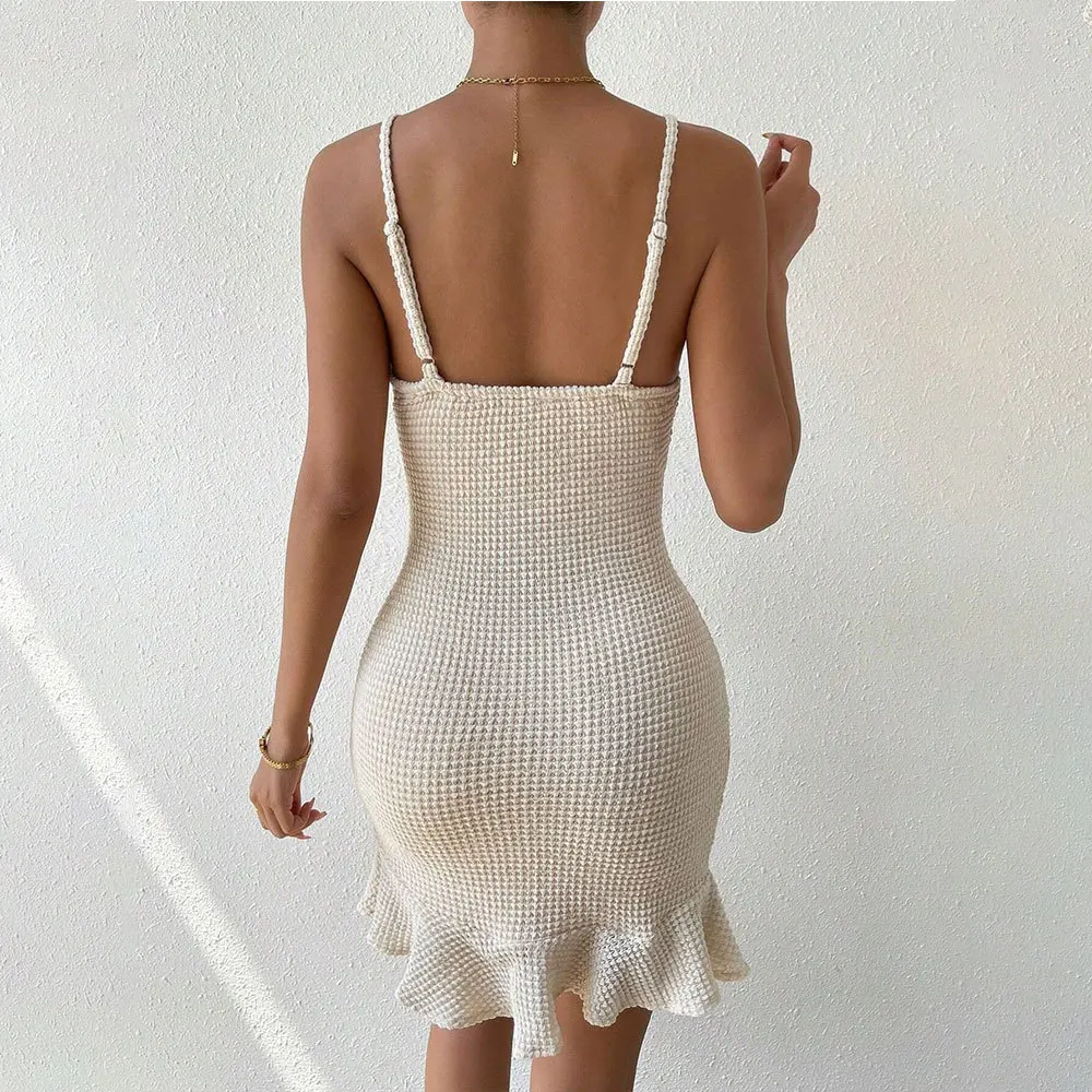 ยุโรปและสหรัฐอเมริกาใหม่เซ็กซี่ชุดเชือกแขวนคอห่อเซ็กซี่สังคมอารมณ์เชือกแขวนคอกระโปรงบาง