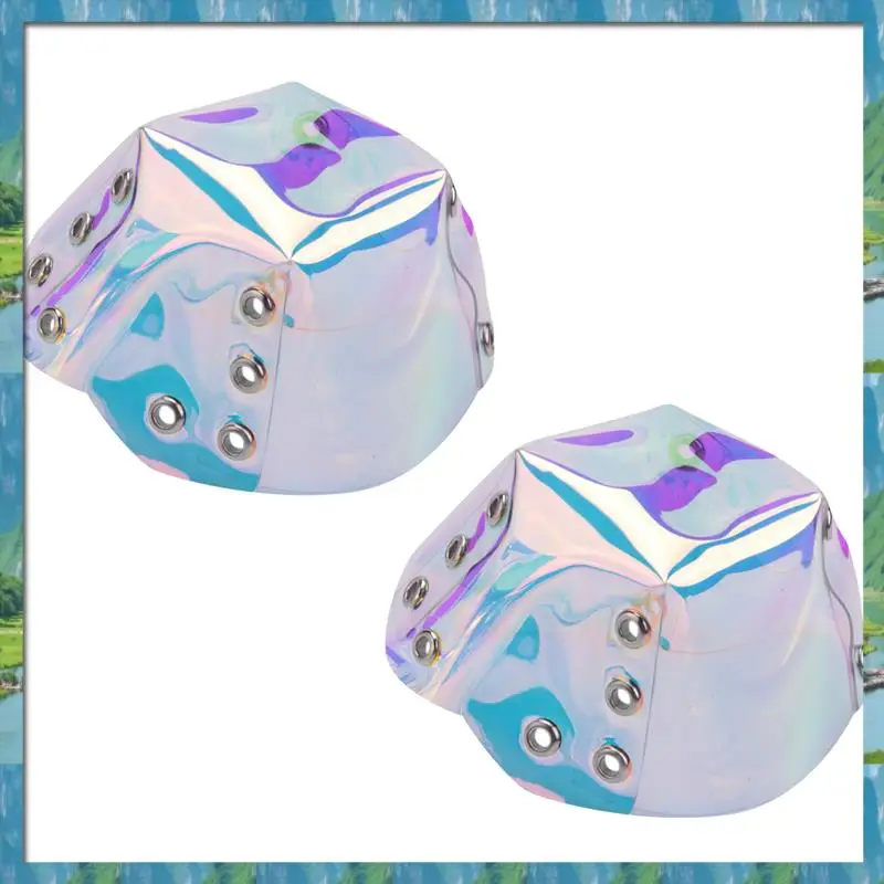 

【Supernew】1 Pair Skate Toe Guards PVC Roller Skate Toe Caps For Roller Skates Toe Cap Protective Cover Shoe Shield