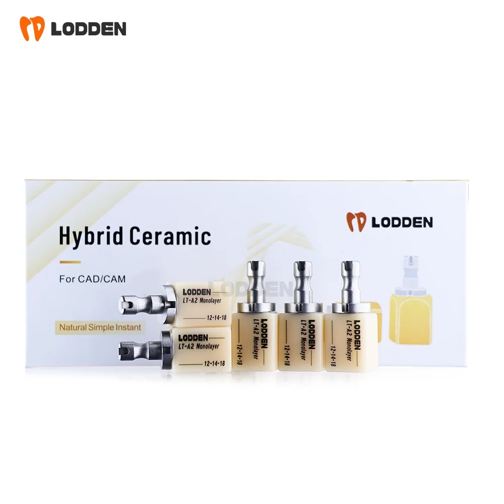 5 Stück Hybrid-Keramikblöcke C14 Komposit-Harz für Sirona-System Dental Monolayer Harzblock-Basismaterial 12*14*18 – Detail 2