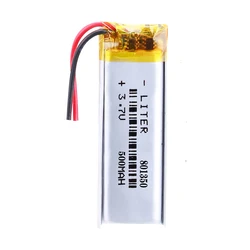 Liter energy battery Good Qulity 3.7V,500mAH,801350 Polymer lithium ion / Li-ion battery for TOY,POWER BANK,GPS,mp3,mp4