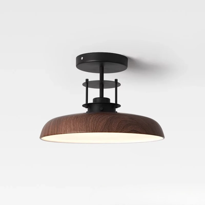 French Cream Wind Ceiling Lights Simple and Creative Bedroom Living Room Study Dining Room Corridor Retro LED Ceiling Lamps