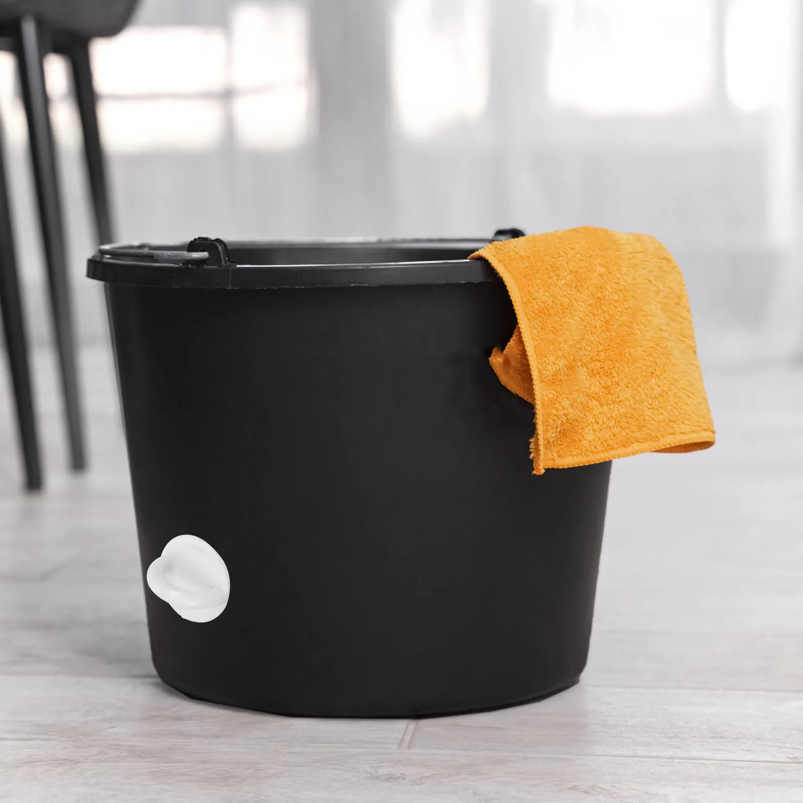 

3pcs Water Blocking Accessories 25mm Hole Diameter Rubber Stopper Leakproof Plug Mop Bucket Home Bath Practical Durability Easy