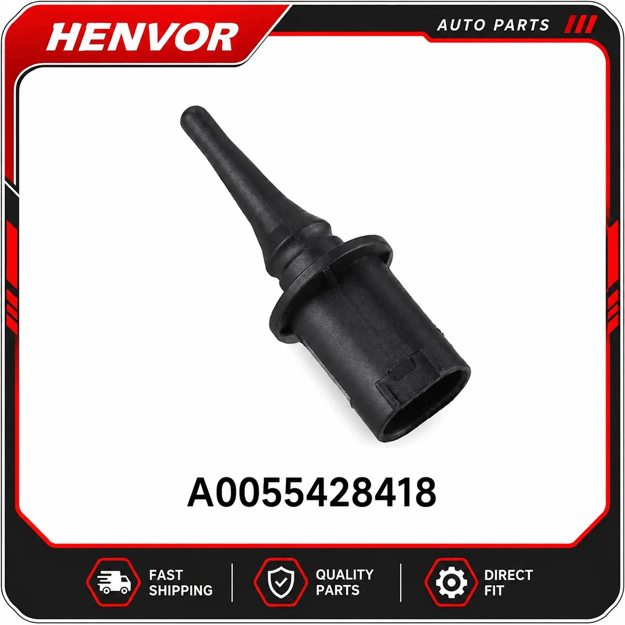 External Temperature Sensor A0055428418A For Mercedes-Benz A200 A250 B200 C180 C200 CLA GLA ML SLK E250