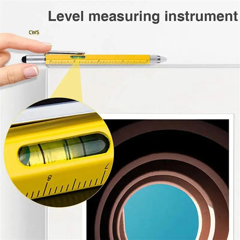 

3X 6 In 1 Multitool Pen, Cool Gadgets For Men, Gifts For Dad, Stocking Stuffers For Men, Unique Christmas Gifts For Men