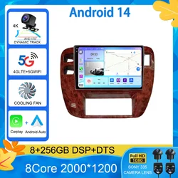 Android 14 Car Radio For For Nissan Patrol 1997-2005 CarPlay Stereo GPS Navigation Multimedia Video Player Autoradio Audio 4G