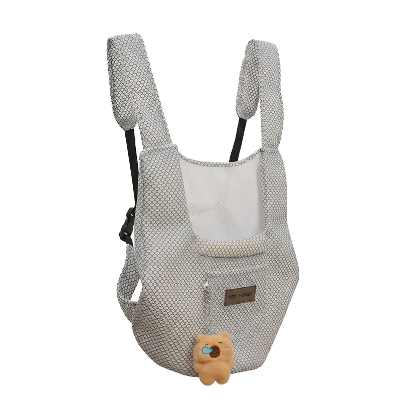 Breathable, lightweight, fashionable, portable, anti-lost pet backpack, suitable for cats and dogs to travel