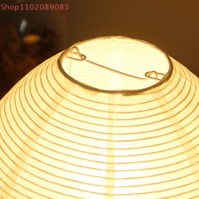 Japanese Lantern Led Table Lamp Living Room Bedroom Bedside Rice Paper Lights Study Homestay Art Creative Decor Table Lights