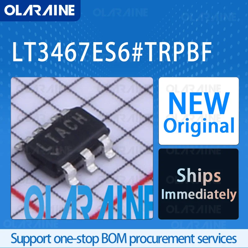 1/5/10Pcs LT3467ES6#TRPBF SOT-23-6 original ic chip Switching regulators RoHS Voltage 40 V Current 1.1 A 1 Output