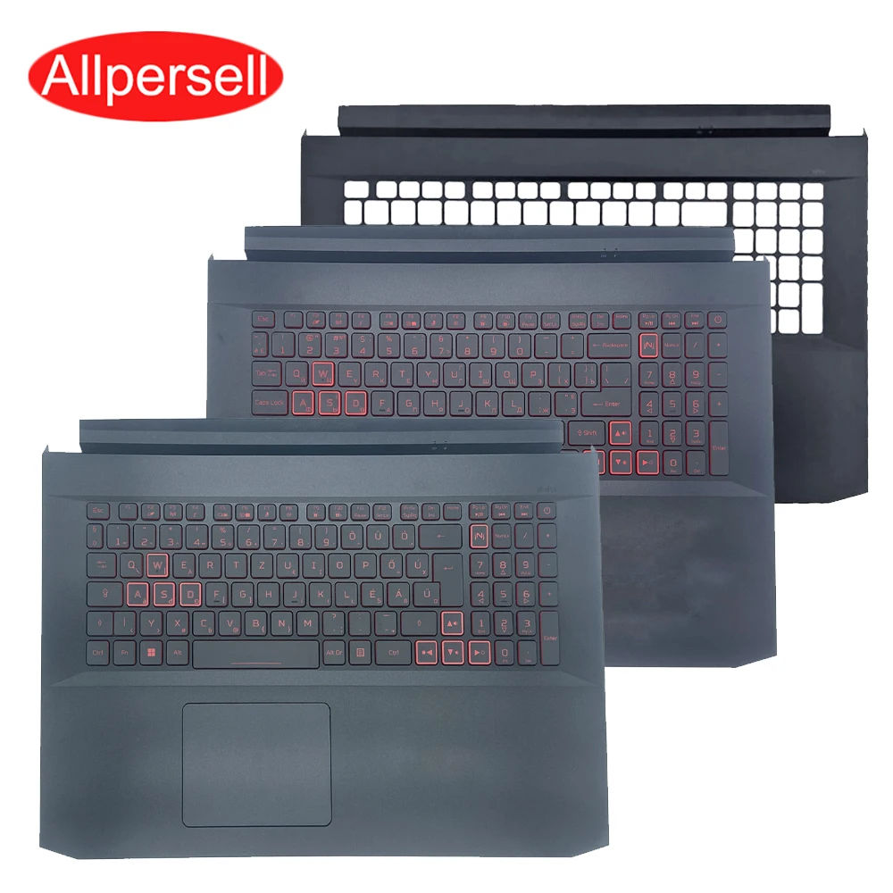 For Nitro 5 AN517-41 laptop upper cover palm rest case keyboard top shell