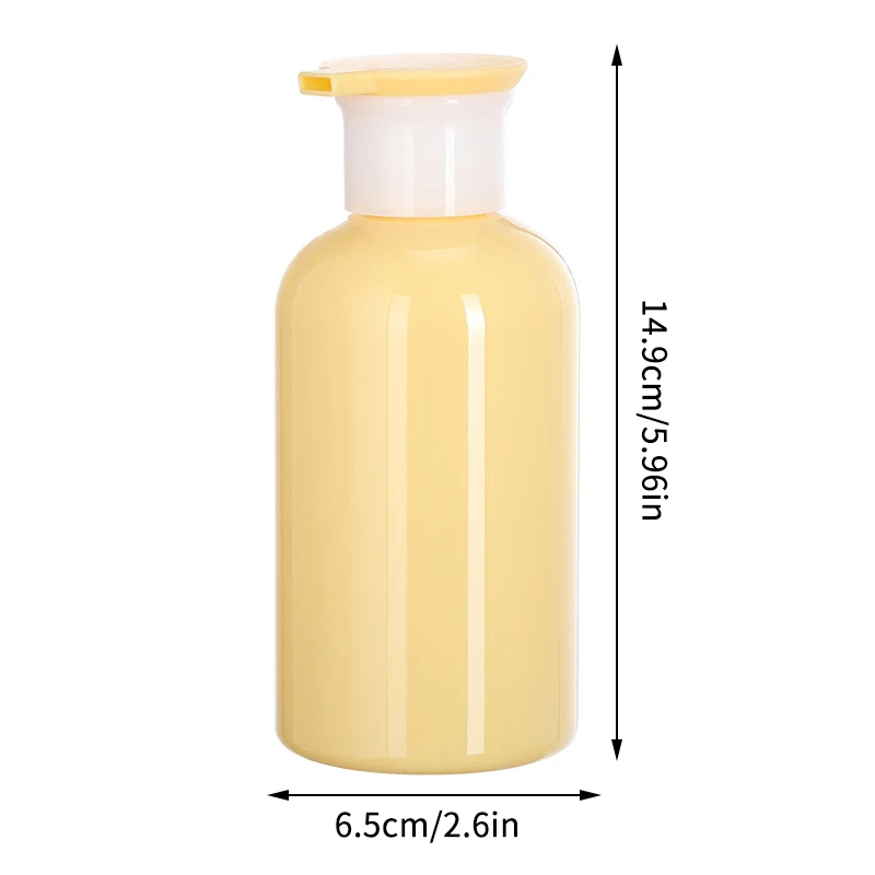 300ml caixa de armazenamento do banheiro vazio bomba de plástico loção shampoo garrafa high-end cosméticos garrafas recarregáveis