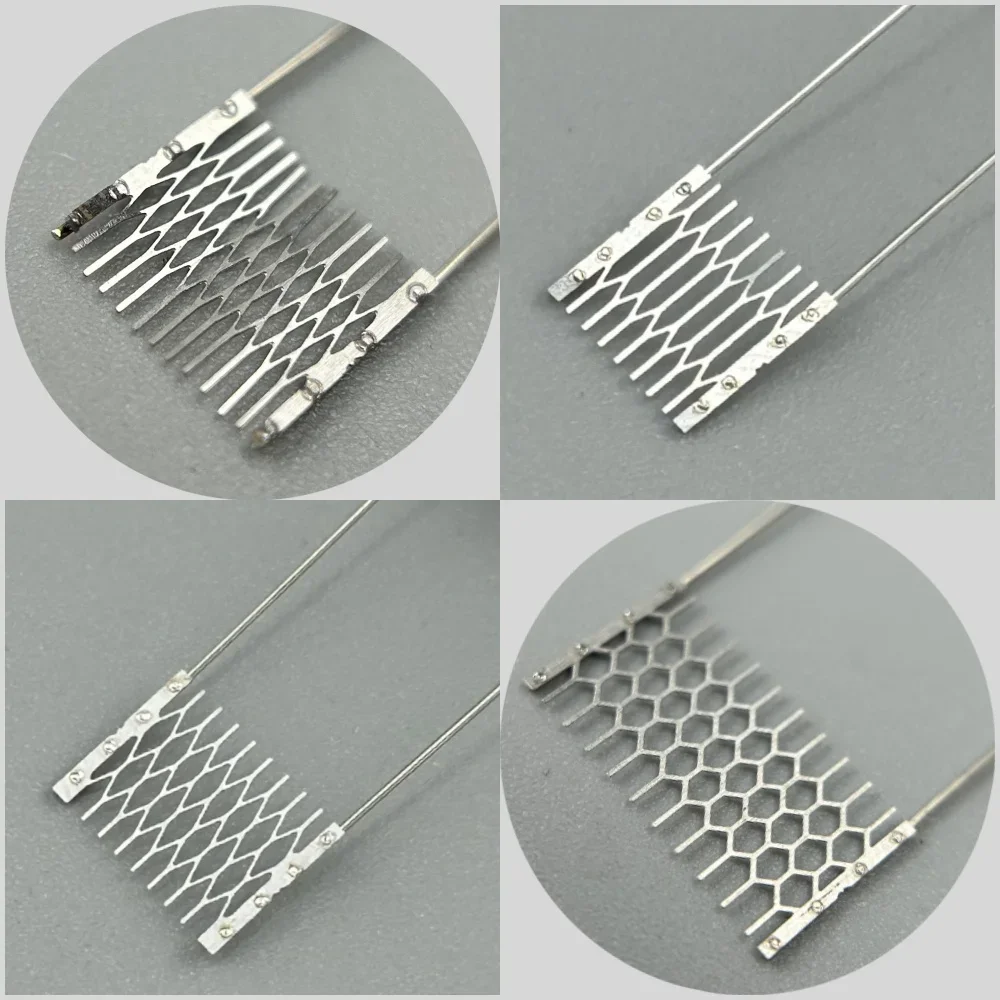 2 Wire Legs 34 Style Universal 0.15/.2/.3/.4/.6/.8/1.0/1.2 Ohm Carving Metal Mesh Sheet Grill Heating Element Resistance Repair