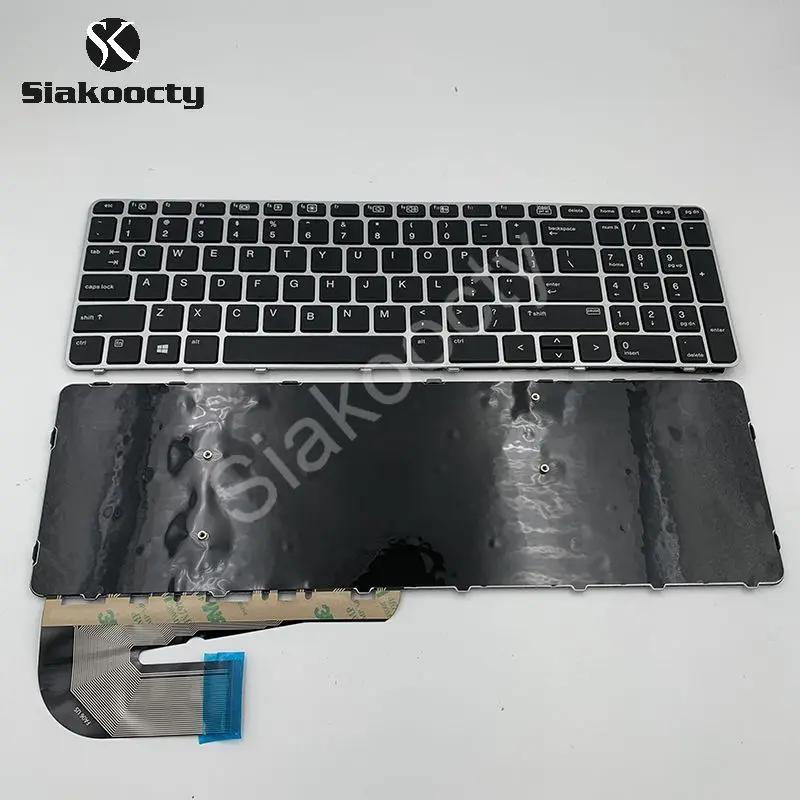 Siakoocty New for HP EliteBook 730 G5 735 G5 735 G6 830 G5 836 G5 Keyboard US No Backlit no Pointer