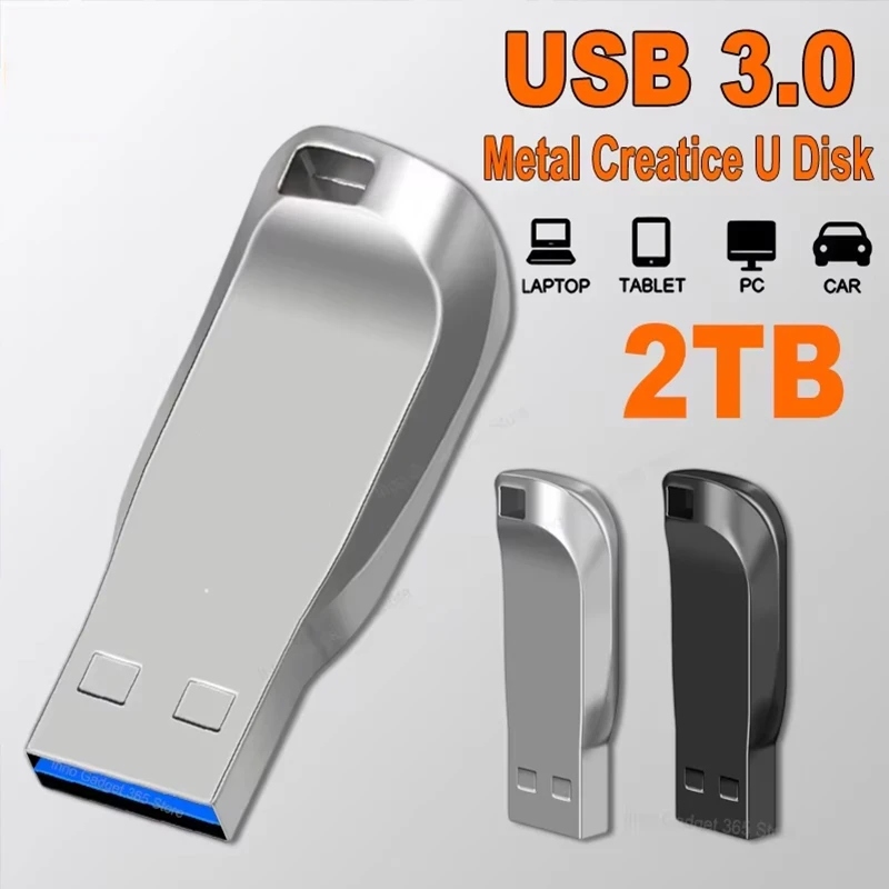 

Флэш-накопитель Xiaomi Mijia 2 ТБ USB 3.0 Мини-высокоскоростной металлический флэш-накопитель 1 ТБ Портативный накопитель Водонепроницаемый Memoria Storage U Disk