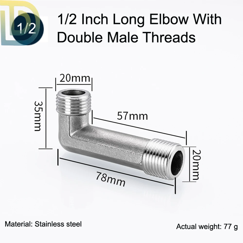 Hot Selling High Pressure Temperature Male Threaded 201 Stainless Steel One Touch Pneumatic Fittings