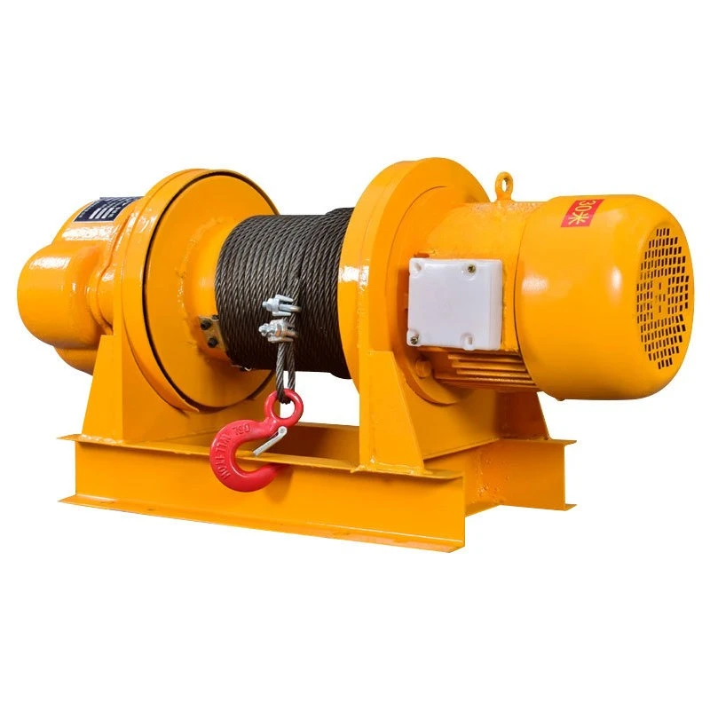 Manufacturer's one-shaped hoist construction machinery hoisting 1 ton CD1 type hoisting electric winch