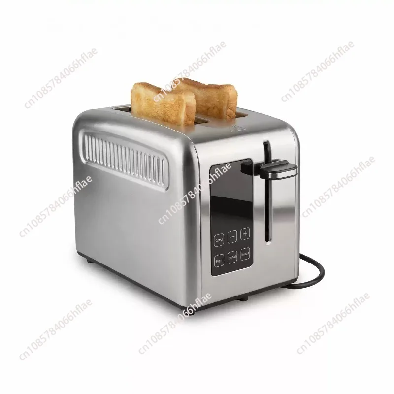 Mini 2-Slice Electric Toaster, Household Breakfast Kitchen Appliance