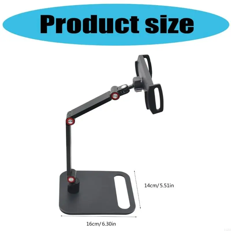 D5BB Universal Desktop Tablets Stand Monitor Holder voor smartphonetablets monitoren met opvouwbare hoogte hoogte