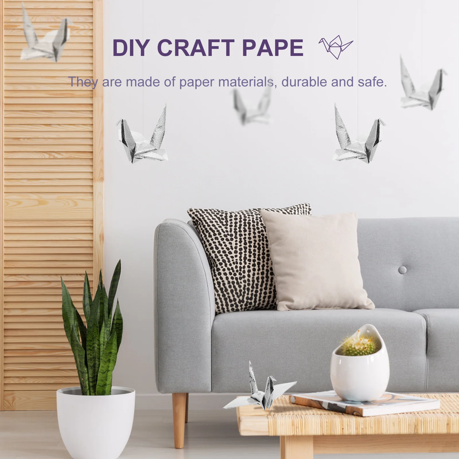 100pcs Origami Paper Square Folding Diy Handmade Craft For Kids Adults Children Gift Set Durable Training Parent-Child Activity