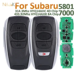 Car Smart Remote Key For Subaru Impreza Legacy BRZ XV Forester Outback 4D/8A Chip 314.3 433.9 MHz HYQ14AHC HYQ14AHK 5801/7000