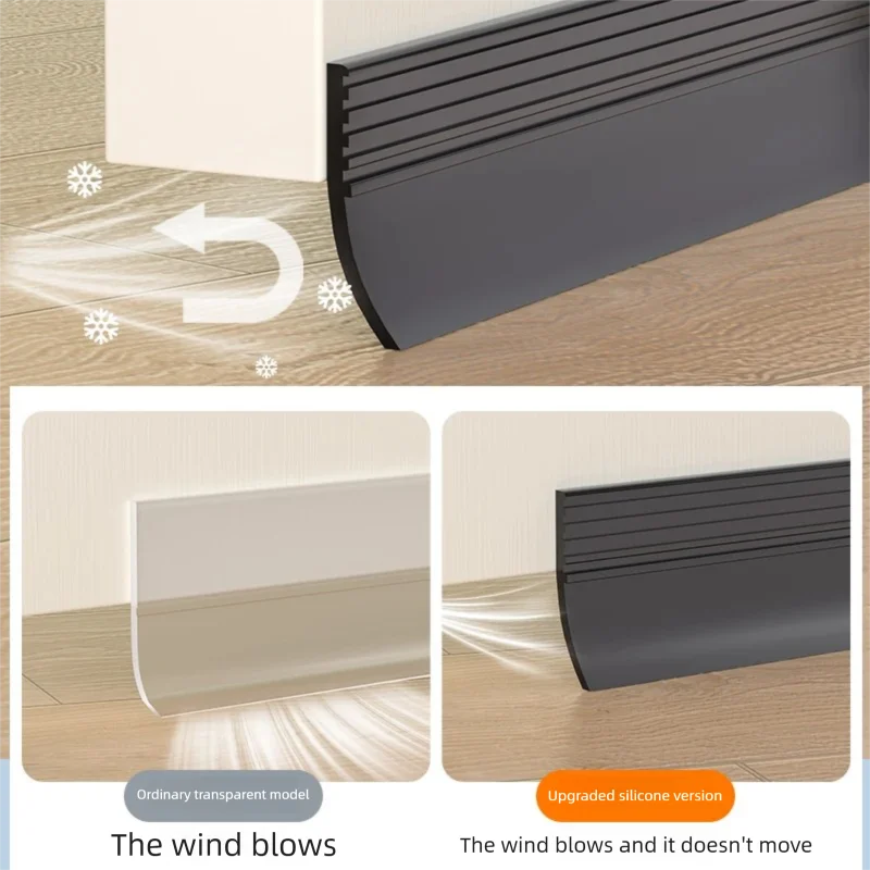 Waterproof Self-Adhesive Strip For Sealing Door Gaps Windproof Soundproof Insect-Proof And For Dustproof And For Glass Doors