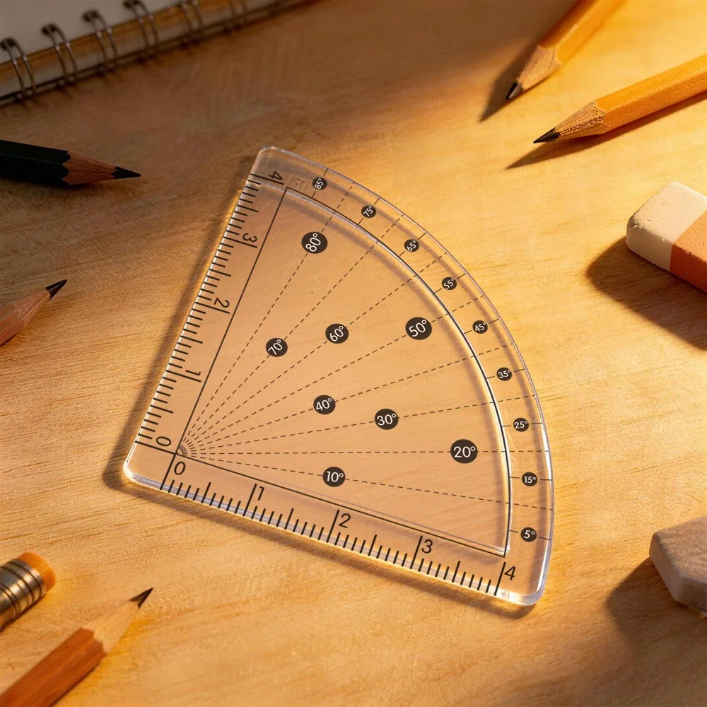 1-шт-Прозрачная-мини-линейка-для-кармана-инструмент-для-рисования-и-измерения-прямая-линейка-с-волнистым-краем-и-транспортиром-для-школы-и-офиса
