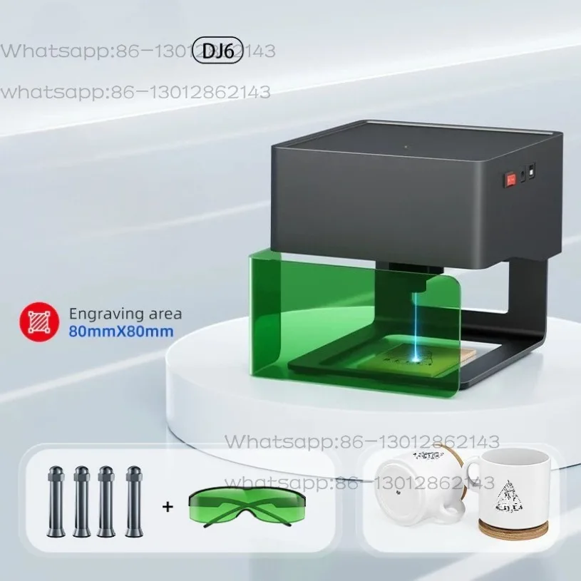 DJ6 Convenient Micro Desktop Marking Wood Board Cutting DIY Engraving Electric Engraving Machine