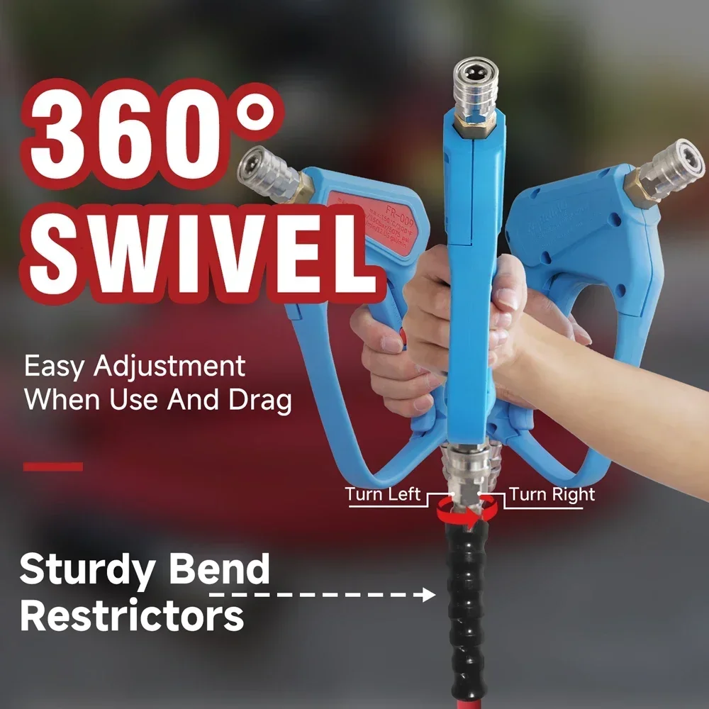 Car Water Gun Snow Foam Gun Outdoor Car Wash Adjustable Nozzle High Pressure Washer for Parkside Lavor Bosch Karcher
