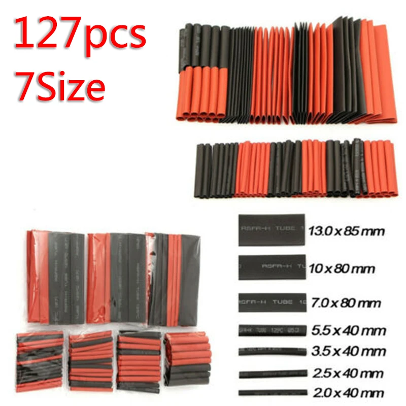 2:1 Heat Shrink Tube Accessories Cord Cover Electrical Insulation Polyolefin Protection Sleeve Wire Bag  2:1 Heat