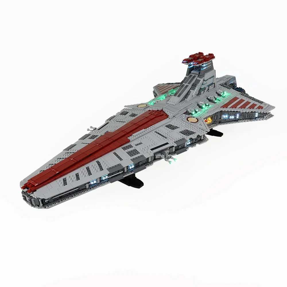 LED-Lichtset ohne Modellbausatz für LEGO Venator-Class Republic Attack Cruiser 75367 Bausteine