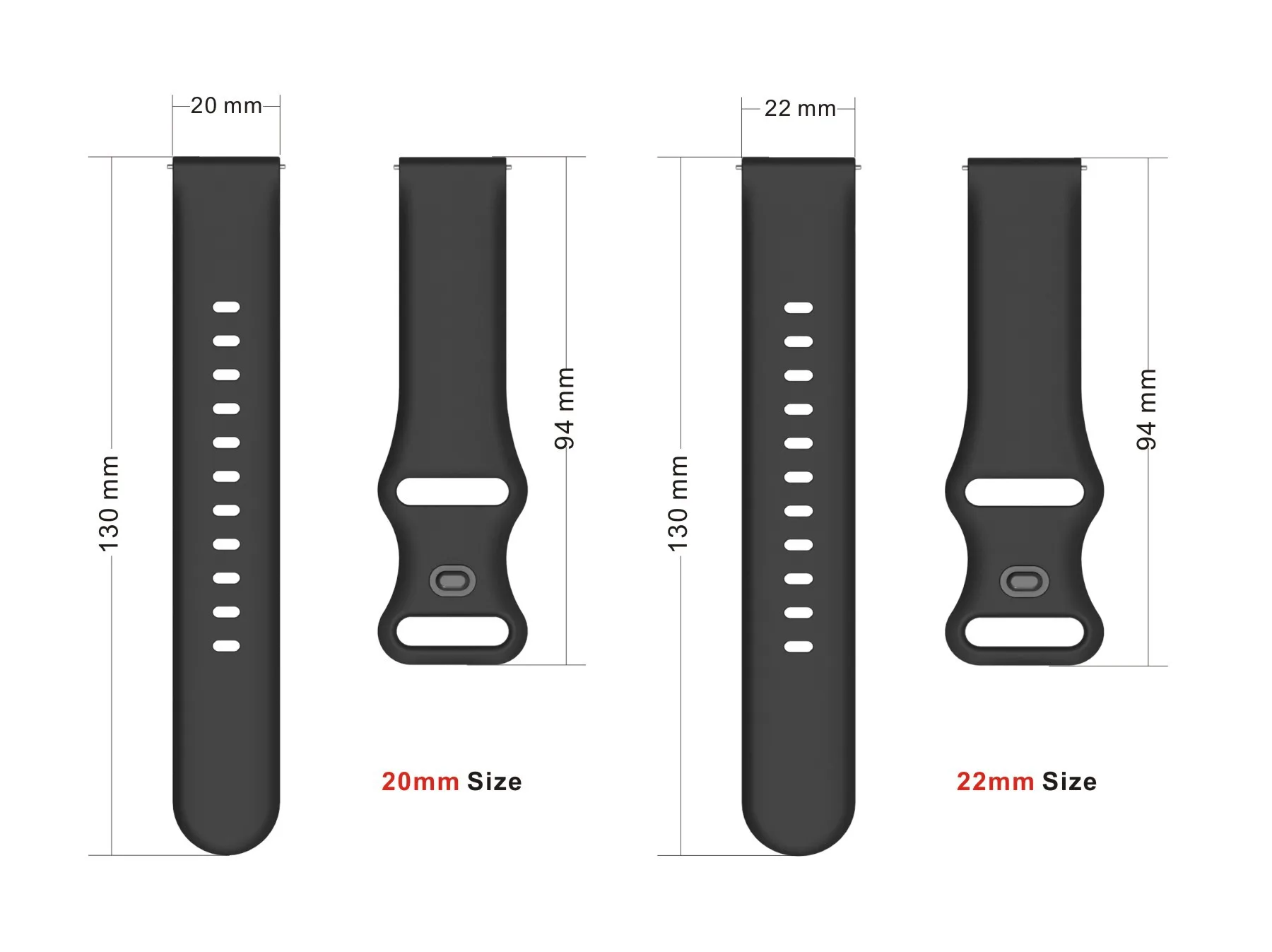 22mm Silicone Strap For OPPO Watch 4 Pro X Realme Watch S Smart Watch Band For OnePlus Watch 2 46mm Sport Bracelet Accessories