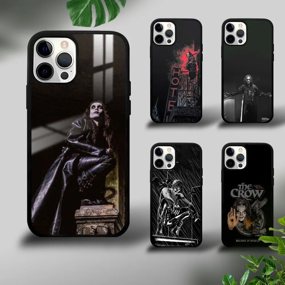 T-THE-C-CROWS Horror Movie Phone Case For IPhone 16 15 14 13 12 11 Pro Xs Max Mini Plus Celulares Hard Funda