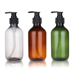 300ml Shampoo Soap Dispenser Bathroom Shower Gel Dispenser Kitchen Dish Soap Pump Bottle Refill Shower Gel Hand Liquid Container